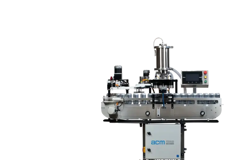 Štvorhlavová plnička plechoviek so zatváračkou CP-4 