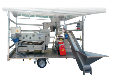 Mobilná muštáreň KML Kreuzmayr