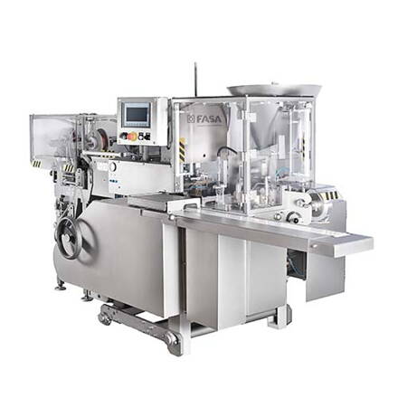 ARU - stroj na plnenie a balenie tavených syrov